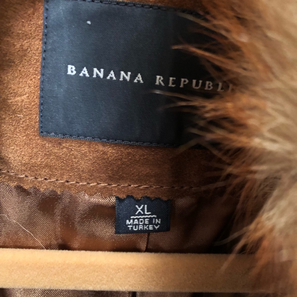 Banana Republic never worn Shearling coat